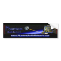 Phantom Radio Bumper Sticker bumper stickers