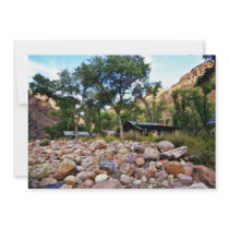 Phantom Ranch - Grand Canyon National Park Custom Invitation
