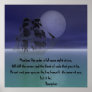 Phantom Ship under a full moon night. Posters
