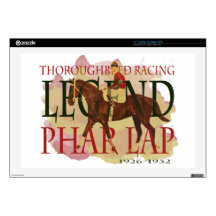 Phar Lap - Thoroughbred Horse Racing Legend Skin For 17" Laptop