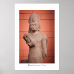 Pharaoh statue at Egyptian museum, Cairo, Egypt posters