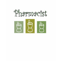 pharmacist 3 green pestle and mortars t-shirt by gailg1957 pharmacist 3 green pestle and mortars t-shirt