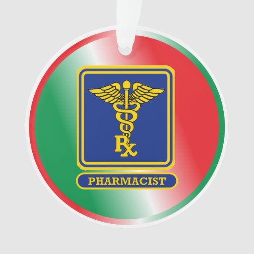 pharmacist caduceus shield ornament zazzle pharmacist caduceus shield ornament zazzle