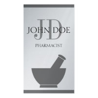 Pharmacist Compounding Pharmacy Mortar Pestle Business Cards