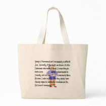 Pharmacist Gifts "Brink of Insanity" Story Art bags