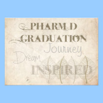 Pharmacist Graduation Invitations Botanical invitations