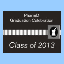 Pharmacist Graduation Invitations Class 2013 invitations