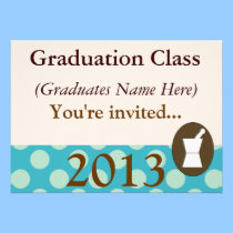 Pharmacist Graduation Invitations Class of 2013 invitations