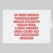 Pharmacist Humor ... Modeling Career Cards