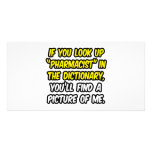 Pharmacist In Dictionary...My Picture Personalized Photo Card