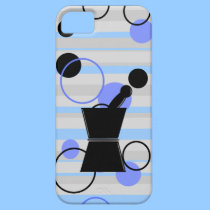 Pharmacist iPhone Cases Retro Style Blue casemate cases