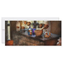 Pharmacist - Medicinal Equipment Rack Card Design