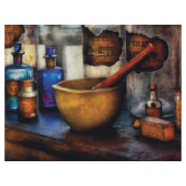 Pharmacist - Mortar and Pestle Letterhead Design
