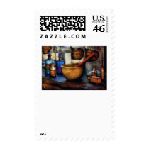 Pharmacist - Mortar and Pestle Postage