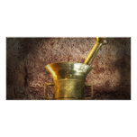 Pharmacist - Mortarium and Pistillum Photo Greeting Card