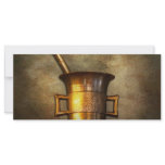 (Pharmacist - Mortarium Rack Card Template