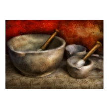 Pharmacist - Pestle and son print