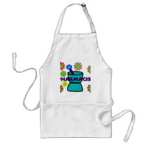 "Pharmacist"  Retro Flowers T-Shirts & Gifts Apron