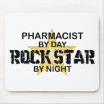 Pharmacist  Rock Star by Night mousepads