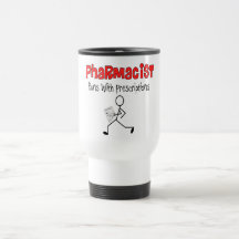 Pharmacist Runs With Precriptions Gifts Mugs