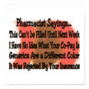 pharmacist sayings poster posters by gailg1957 pharmacist sayings poster posters