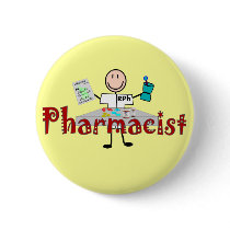 Pharmacist Stick Person--Gifts buttons
