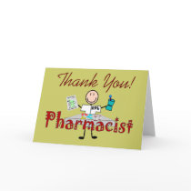 Pharmacist Stick Person--Gifts cards by gailg1957 Pharmacist Stick Person--Gifts cards