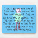 Pharmacist Story ARt "Pharmacists Revenge" mousepads