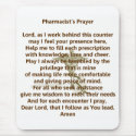 Pharmacist's Prayer Mousepad