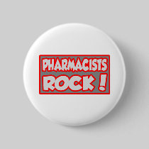 Pharmacists Rock! Pinback Buttons