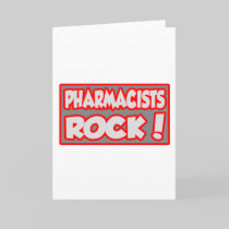 Pharmacists Rock! Card