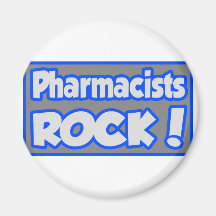 Pharmacists Rock! Magnet