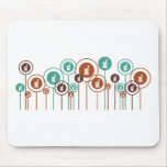 Pharmacology Daisies mousepads