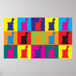 Pharmacology Pop Art Posters