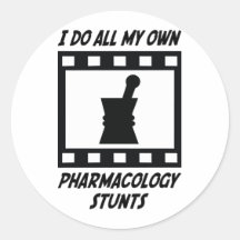 Pharmacology Stunts Stickers