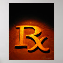 Pharmacology Symbol Posters