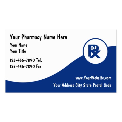 Pharmacy Business Cards