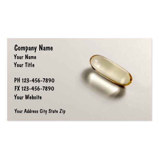 Pharmacy Business Cards