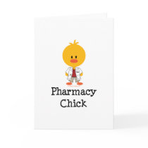 Pharmacy Chick Greeting Card