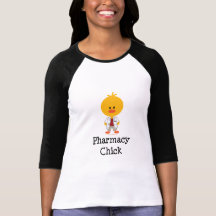 Pharmacy Chick Raglan Shirt