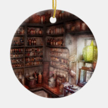 Pharmacy - Equipment - Merlin's Study Christmas Tree Ornaments
