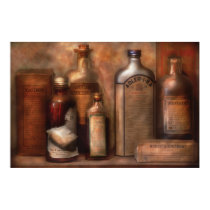 Pharmacy - Indigestion Remedies posters by suburbanscenes Pharmacy - Indigestion Remedies posters