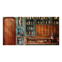 Pharmacy - Medicine - Pharmaceutical remedies Picture Card