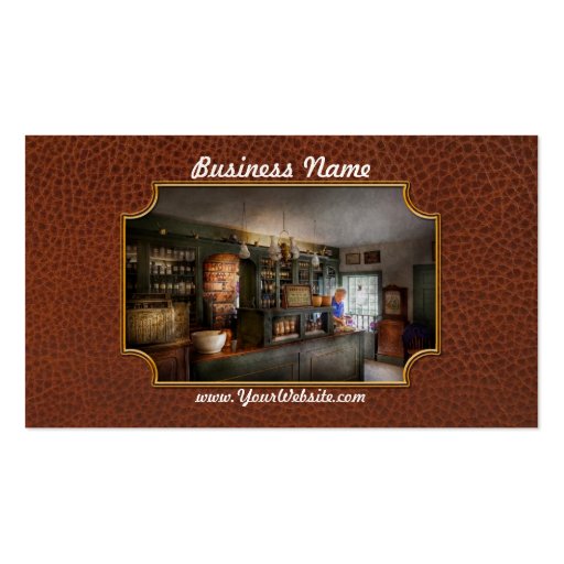 Pharmacy - Morning Preparations Business Card Templates