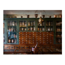 Pharmacy - Right behind the counter Post Cards