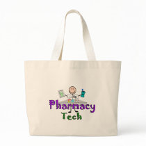 Pharmacy Tech Stick People Design Gifts bags