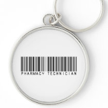 Pharmacy Technician Bar Code keychains