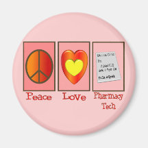 Pharmacy Technician Gifts Refrigerator Magnets