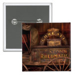 Pharmacy - The Rheumatic Cure wagon Buttons