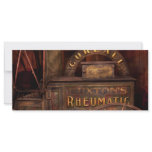 Pharmacy - The Rheumatic Cure wagon Customized Rack Card
